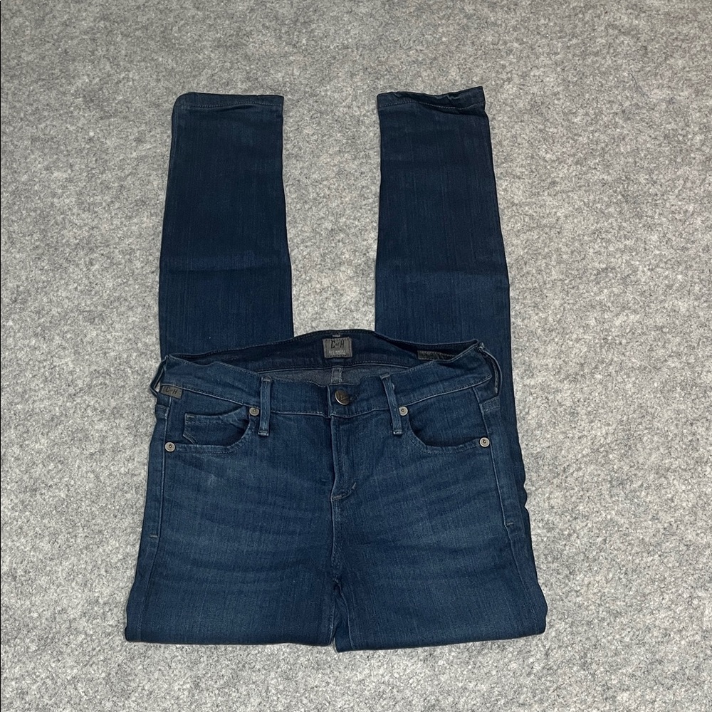 Women's Citizens of Humanity Dark Blue Avedon Skinny Jeans